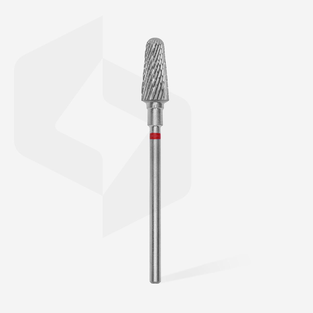 Staleks Punta Carbide Tronco, rosso, diametro 6 mm - lunghezza punta 14 mm