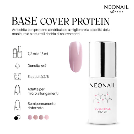Base Cover Protein Light Nude 7,2ml