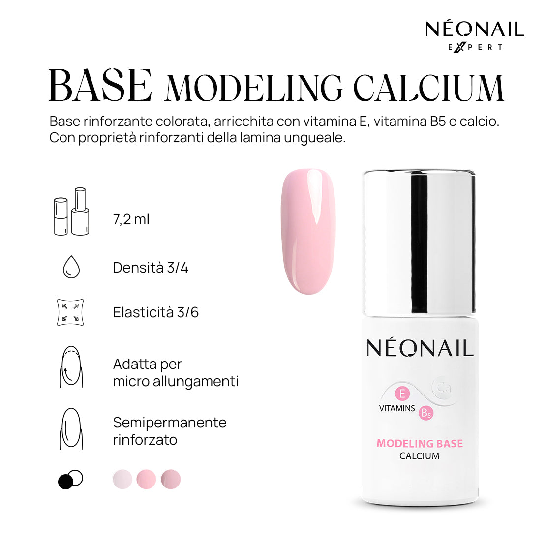 Modeling Base Calcium Blush Boomer 7,2ml