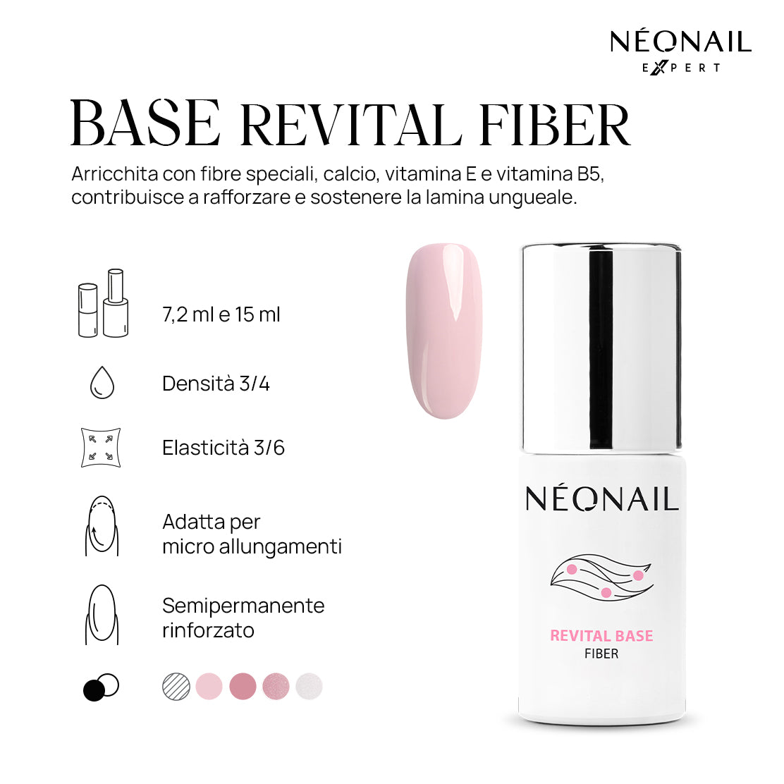 Base Revital Fiber Creamy Splash 7,2ml
