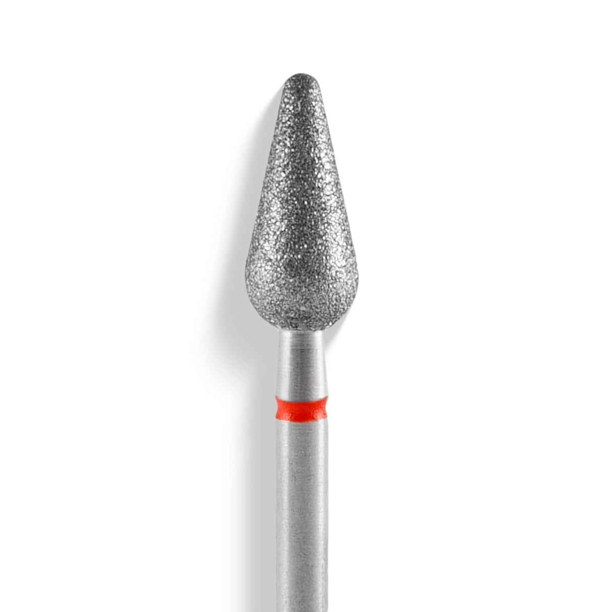 Staleks Punta diamantata, rosso, diametro 5 mm - lunghezza punta 12 mm