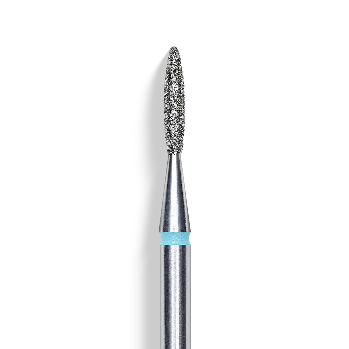 Staleks Punta diamantata Fiamma Appuntita, blu, diametro 1.6 mm - lunghezza punta 8 mm