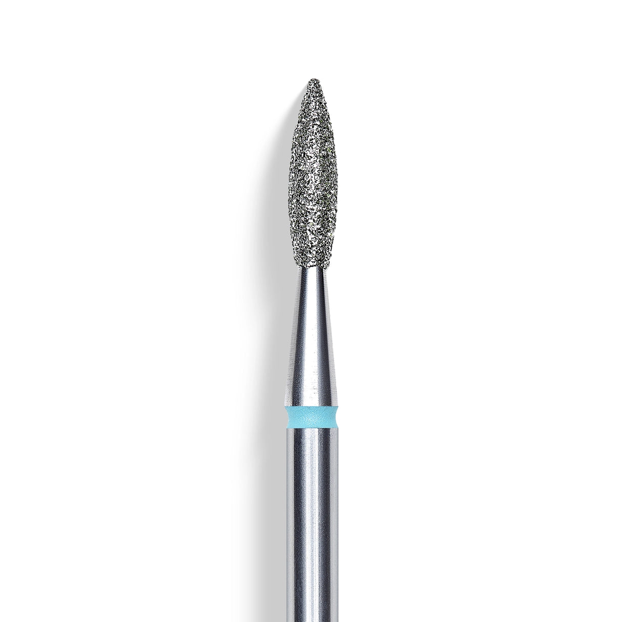 Staleks Punta diamantata Fiamma Appuntita, blu, diametro 2.1 mm - lunghezza punta 8 mm