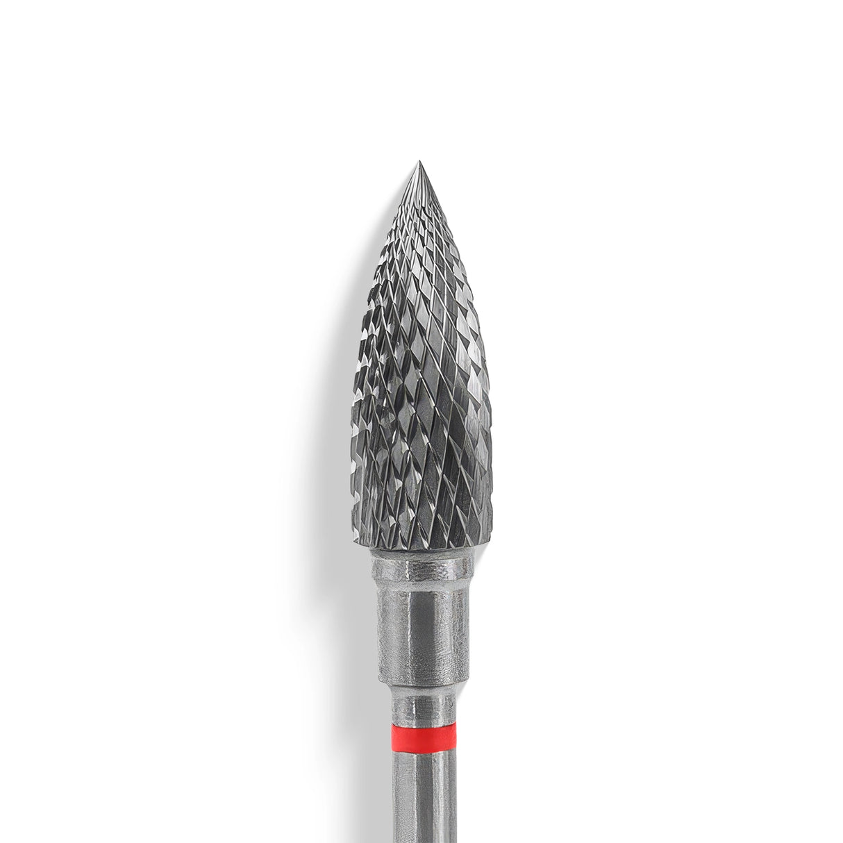Staleks Punta Carbide Fiamma, rosso, diametro 5 mm - lunghezza punta 13.5 mm