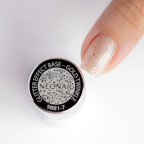 Base Glitter Effect Gold Twinkle 7,2ml
