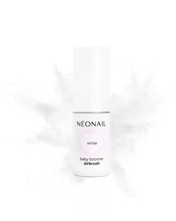 Baby Boomer Airbrush White