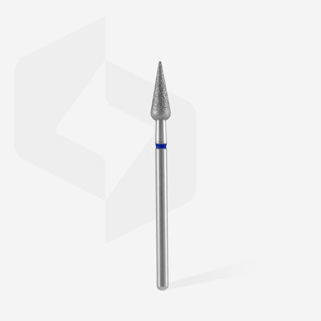 Staleks Punta diamantata, blu, diametro 4 mm - lunghezza punta 12 mm