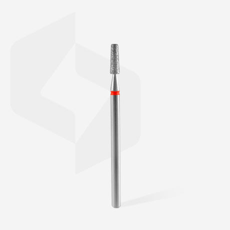 Staleks Punta diamantata Tronco, rosso, diametro 2.5 mm - lunghezza punta 8 mm