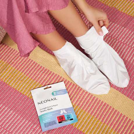 Maschera piedi in calzini da notte: Overnight Reset & Repair Socks Mask