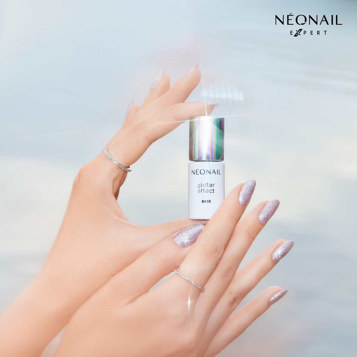 Base Glitter Effect Silver Twinkle 7,2ml