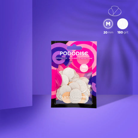 50 pezzi dischi di ricarica per PODODISC STALEKS PRO misura M (20 mm)