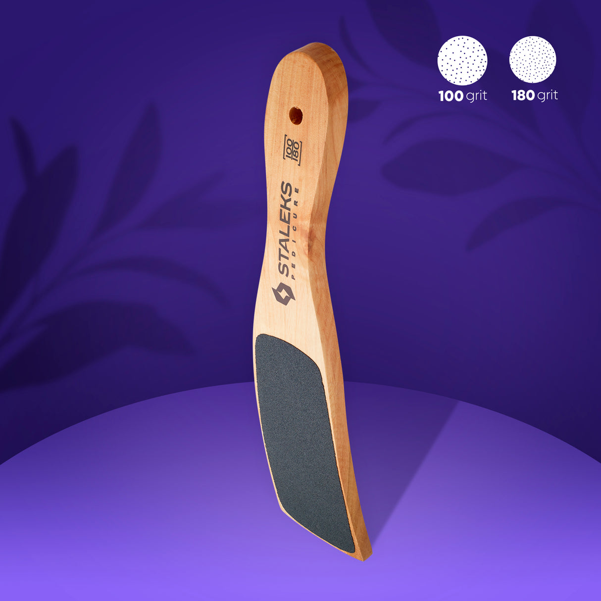 Lima per pedicure in legno BEAUTY & CARE 10 TYPE 2 (100/180)