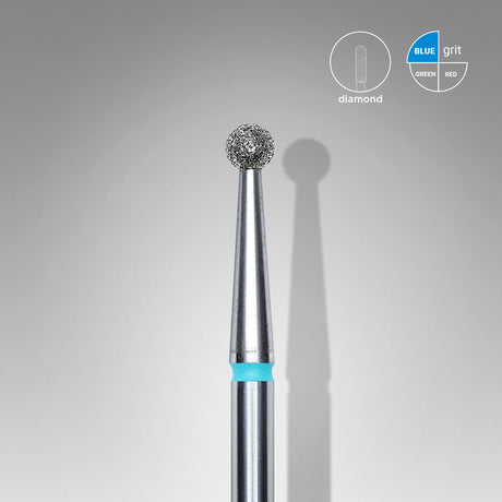 Staleks Punta diamantata a sfera, blu, diametro punta 2.5 mm