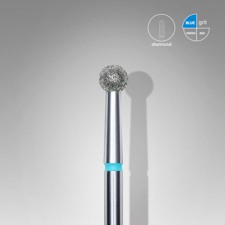 Staleks Punta diamantata a sfera, blu, diametro punta 3.5 mm