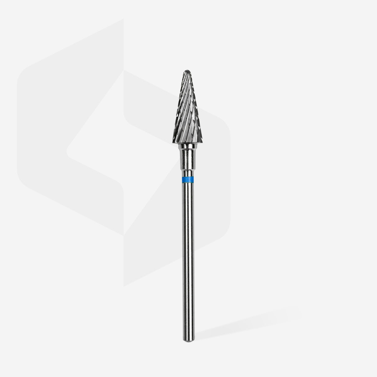 Staleks Punta Carbide Cono, blu, diametro 6 mm - lunghezza punta 14 mm