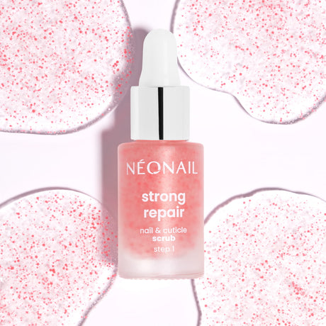 Scrub rigenerante per unghie e cuticole 6,5ml - Strong Repair Nail & Cuticle Scrub STEP 1