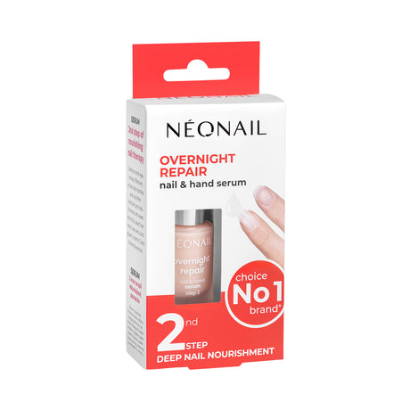 Siero per unghie e cuticole 6,5ml - Overnight Repair Nail / Hand Serum STEP 2
