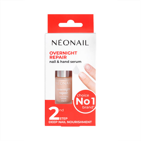 Siero per unghie e cuticole 6,5ml - Overnight Repair Nail / Hand Serum STEP 2