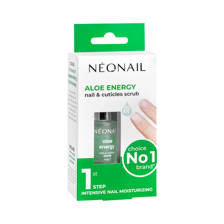 Scrub idratante per unghie e cuticole 6,5ml - Aloe Energy Nail & Cuticle Scrub STEP 1