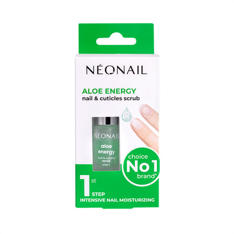 Scrub idratante per unghie e cuticole 6,5ml - Aloe Energy Nail & Cuticle Scrub STEP 1