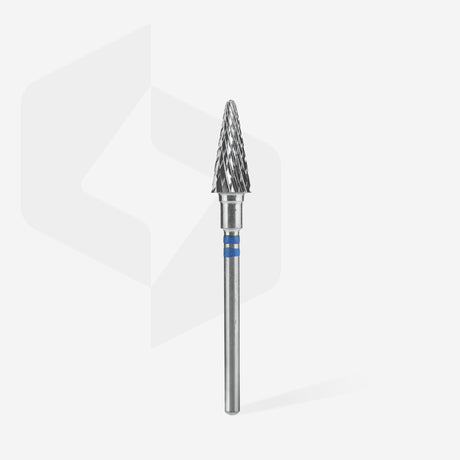Staleks Punta Carbide Cono PER MANCINI, blu, diametro 6 mm - lunghezza punta 14 mm