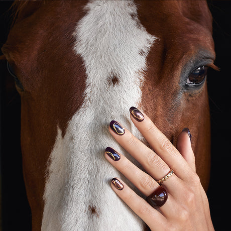 Nail Stickers 03: Gold Abstract