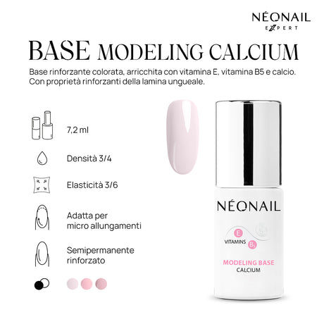 Modeling Base Calcium Basic Pink 7,2ml