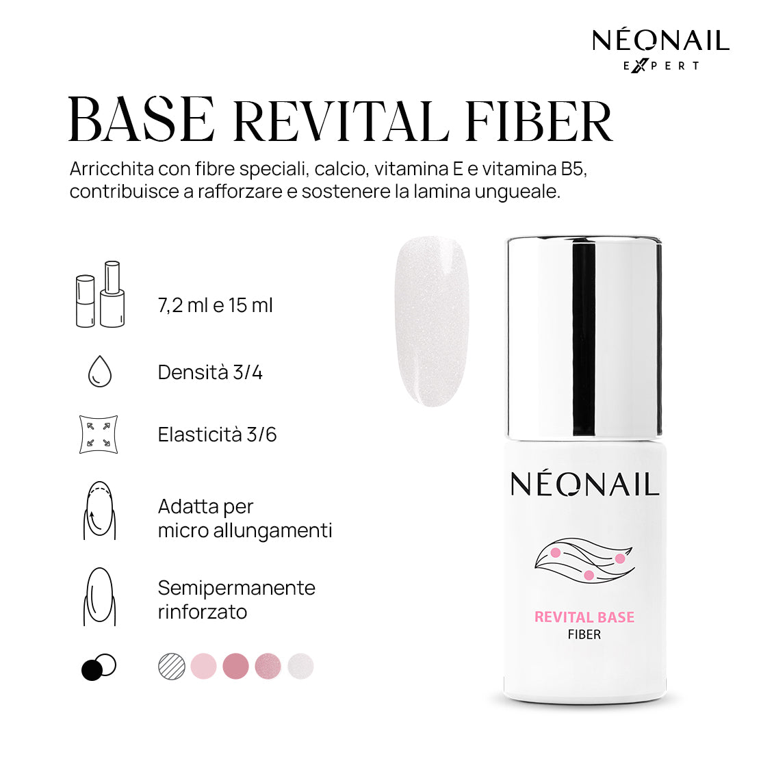 Base Revital Fiber Shiny Queen 7,2ml