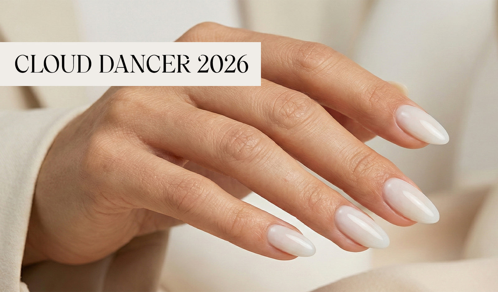 Cloud Dancer 2026: la nuova eleganza neutra nelle manicure professionali