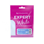 Ricambi adesivi con spugnetta EXPERT 10 per lima base dritta - 30 pezzi BIANCO