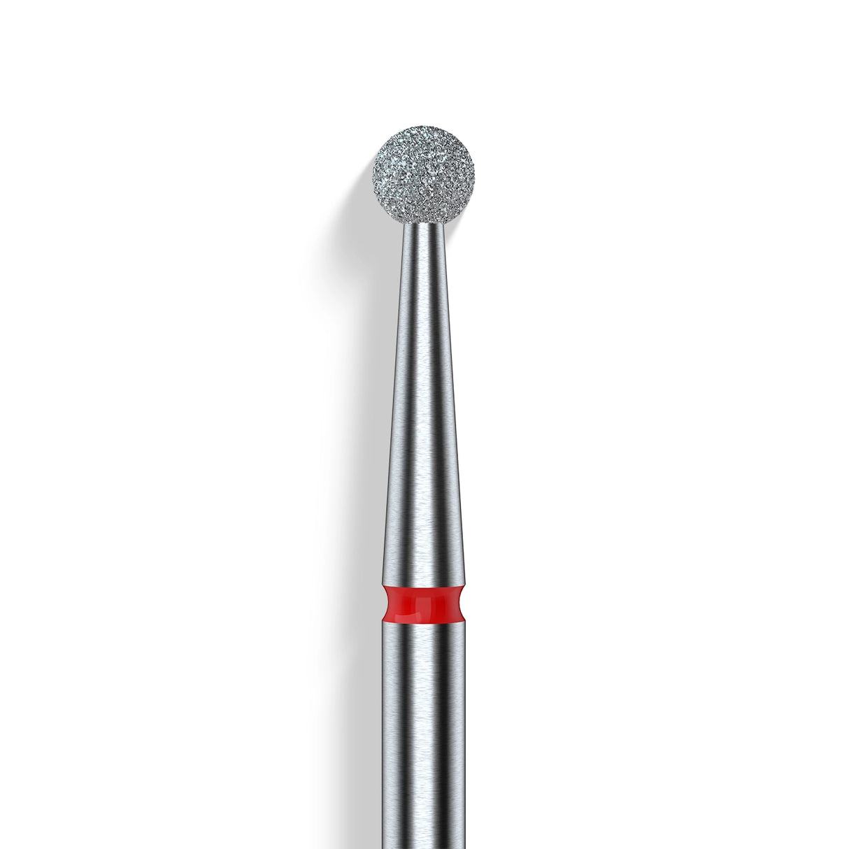 Staleks Punta diamantata a sfera, rosso, diametro punta 2.7 mm