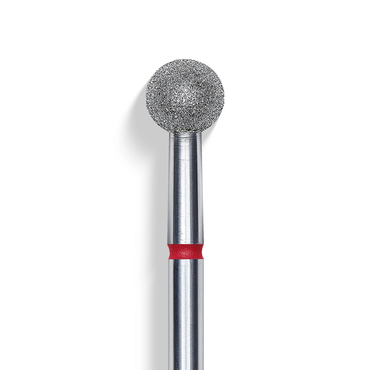 Staleks Punta diamantata a sfera, rosso, diametro punta 5 mm