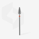 Staleks Punta diamantata, rosso, diametro 5 mm - lunghezza punta 12 mm
