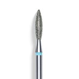Staleks Punta diamantata Fiamma, blu, diametro 2.3 mm - lunghezza punta 10 mm