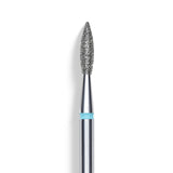 Staleks Punta diamantata Fiamma Appuntita, blu, diametro 2.1 mm - lunghezza punta 8 mm