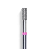 Staleks Punta diamantata Cilindro, rosso, diametro 2.5 mm - lunghezza punta 6 mm