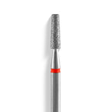 Staleks Punta diamantata Tronco, rosso, diametro 2.5 mm - lunghezza punta 8 mm