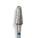 Staleks Punta Carbide Tronco, blu, diametro 6 mm - lunghezza punta 14 mm