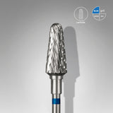 Staleks Punta Carbide Tronco, blu, diametro 6 mm - lunghezza punta 14 mm
