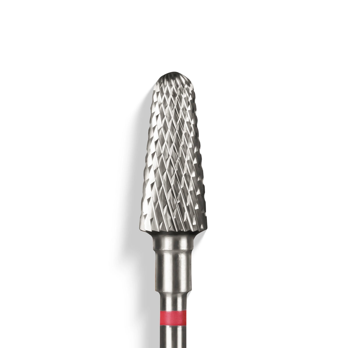 Staleks Punta Carbide Tronco, rosso, diametro 6 mm - lunghezza punta 14 mm