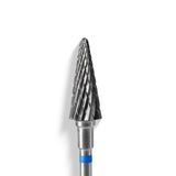 Staleks Punta Carbide Cono, blu, diametro 6 mm - lunghezza punta 14 mm