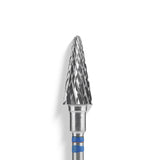 Staleks Punta Carbide Cono PER MANCINI, blu, diametro 6 mm - lunghezza punta 14 mm