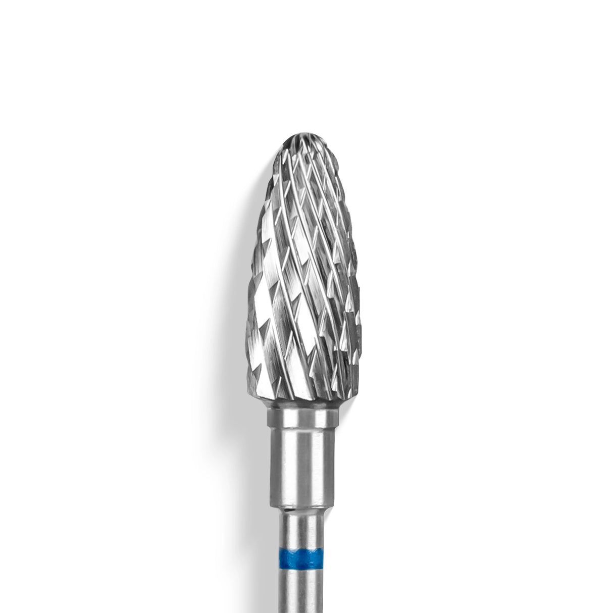 Staleks Punta Carbide Conica, blu, diametro 6 mm - lunghezza punta 14 mm