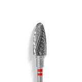 Staleks Punta Carbide PER MANCINI, rosso, diametro 6 mm - lunghezza punta 14 mm
