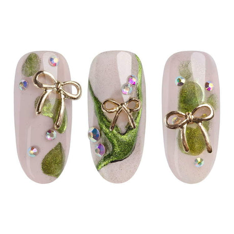 Decorazione 3D: Gold Bows