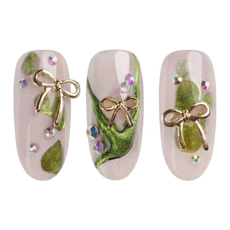 Decorazione 3D: Gold Bows