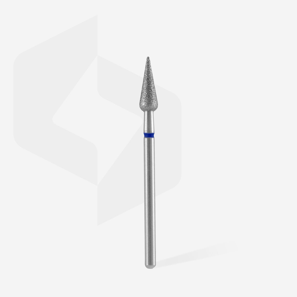 Staleks Punta diamantata, blu, diametro 4 mm - lunghezza punta 12 mm