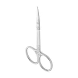 Forbici professionali per cuticole con punta a gancio EXCLUSIVE 23 TYPE 1 (Design: Fior di Magnolia) - Staleks