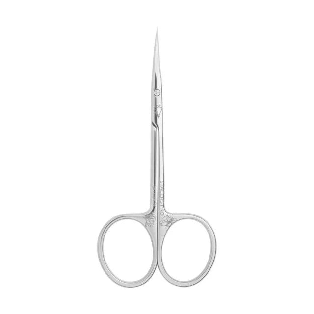 Forbici professionali per cuticole EXCLUSIVE 22 TYPE 1 (Design: Fior di Magnolia) - Staleks