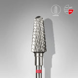 Staleks Punta Carbide Tronco, rosso, diametro 6 mm - lunghezza punta 14 mm